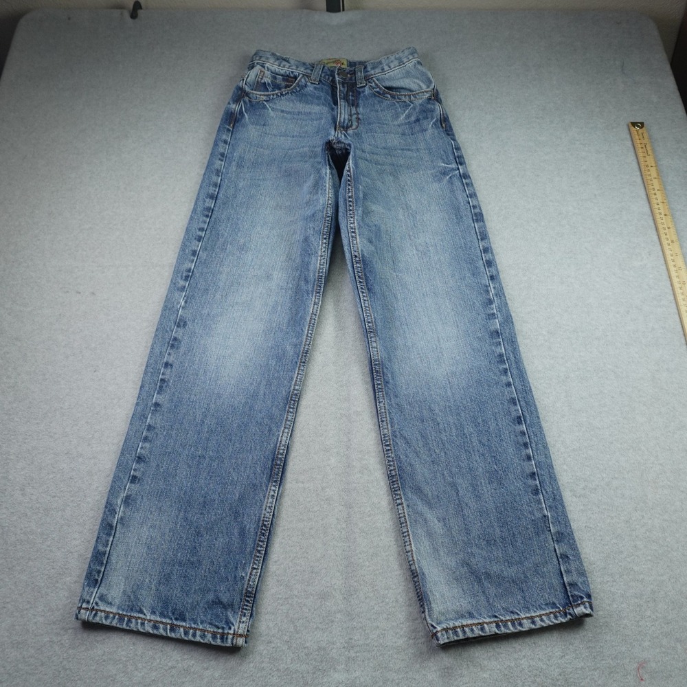 Wrangler 20X Jeans Boys 16 Slim Blue Western Straight Denim Casual